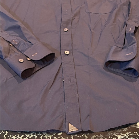 UNTUCKit Navy Casual Button Down Shirt - Picture 9 of 9